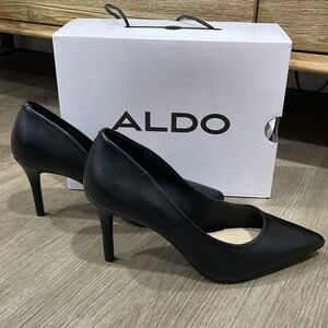 Aldo Black Sereniti Heel- Size 7